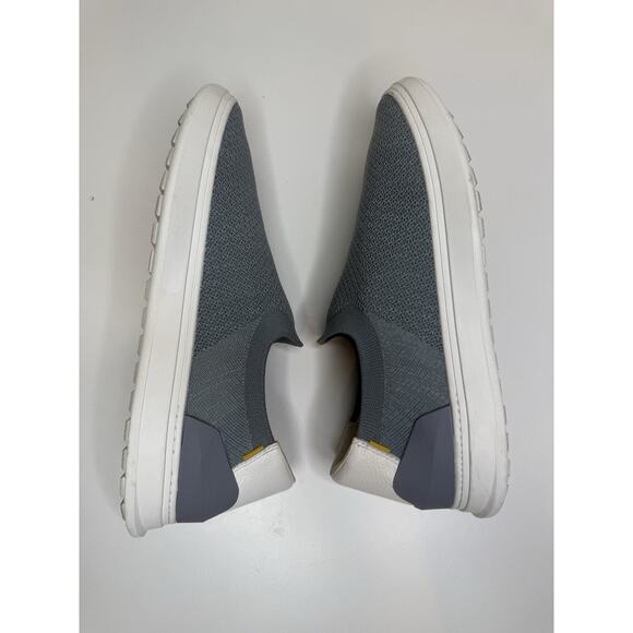 Casca Boli Slip On Sneaker Mens 11 Womens 13 Grey Knit Cushioned Athleisure Shoe - Picture 6 of 10